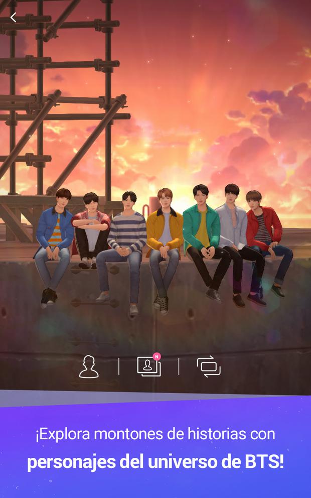 BTS Universe Story, el juego del popular grupo coreano BTS ya está disponible para iOS y Android ...