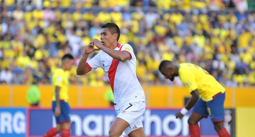 Perú vs Ecuador vio el golazo de Paolo Hurtado en el estadio Olímpico Atahualpa de Quito por las Eliminatorias Rusia 2018. (Video: Movistar TV | Foto: FPF)
