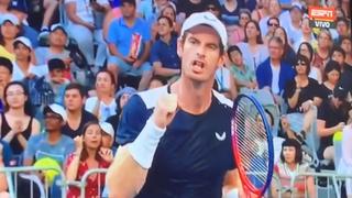 Andy Murray vs. Roberto Bautista: el escocés y un gran punto para el recuerdo en el Australian Open | VIDEO