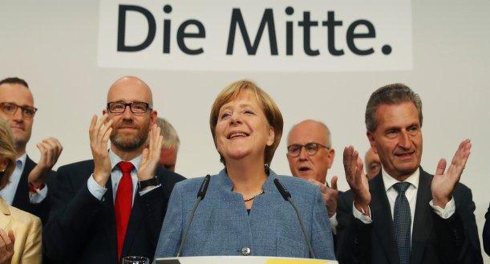 Angela Merkel obtuvo menos puntos que en la elección pasada. (Foto: EFE)