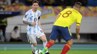 Argentina no pudo sostener su ventaja y empató 2-2 ante Colombia en las Eliminatorias
