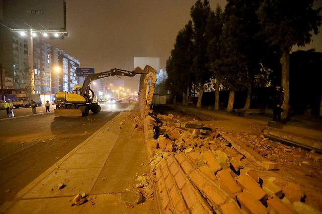 Lima derribó cerco del Jockey Club por intercambio vial El Derby. (Foto: Municipalidad de Lima)