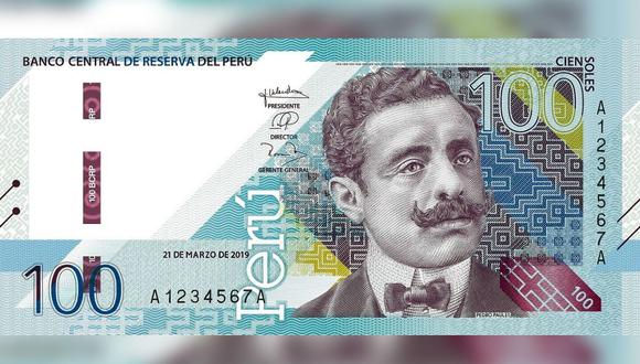 El rostro de Pedro Paulet se luce en el nuevo billete de 100 soles que puso en circulación el BCR este jueves. (Foto: BCR)