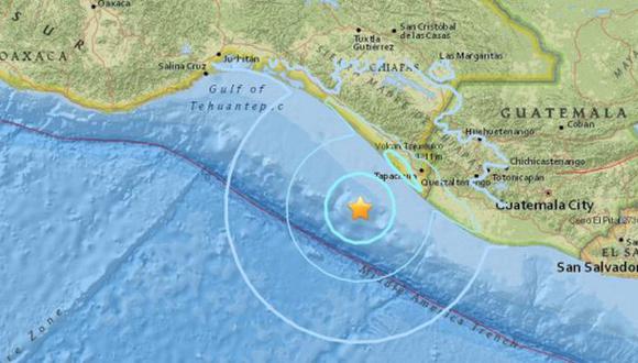 México: Sismo de magnitud 6 sacude costa de Chiapas