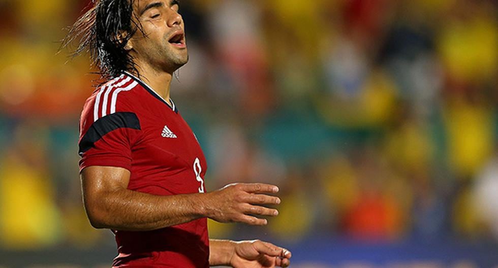 Radamel Falcao anotó el segundo gol para Colombia. (Foto: Getty Images)