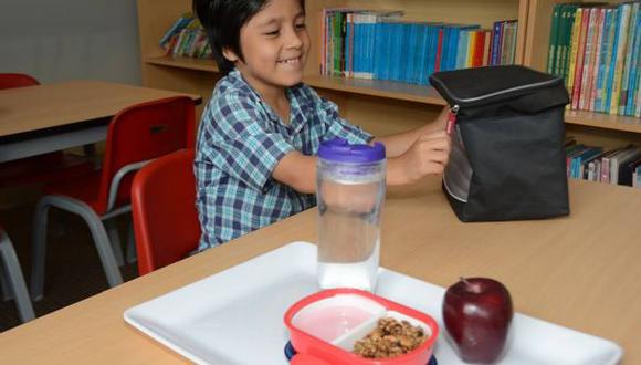 Loncheras para que niños no sufran golpe de calor en el colegio