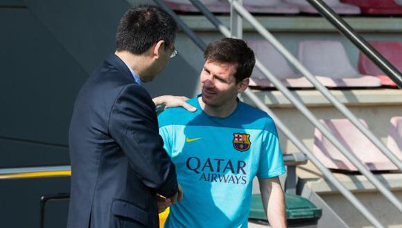 Barcelona: ¿Presidente respalda a Messi y no a Luis Enrique?