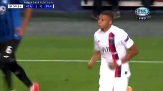 PSG vs. Atalanta: Mbappé ingresó en busca de la salvación de los parisinos | VIDEO 