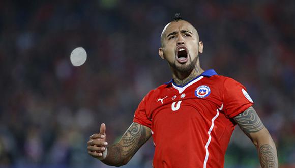 Arturo Vidal es el tercer máximo anotador chileno en Eliminatorias. (Foto: AFP)