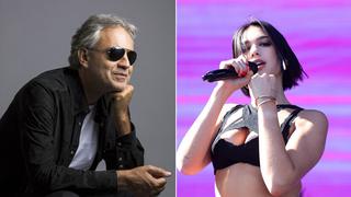 Andrea Bocelli estrenó "If Only", su nuevo tema junto a Dua Lipa