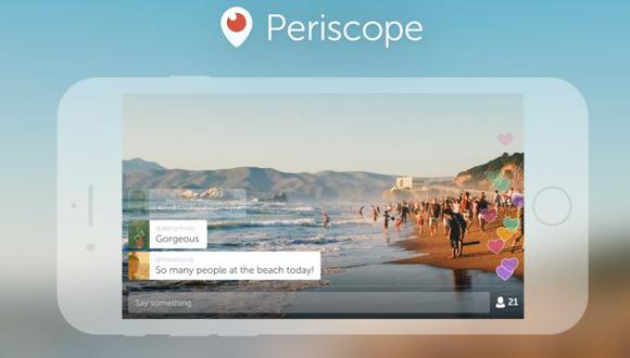 Periscope ya permite transmitir videos horizontales