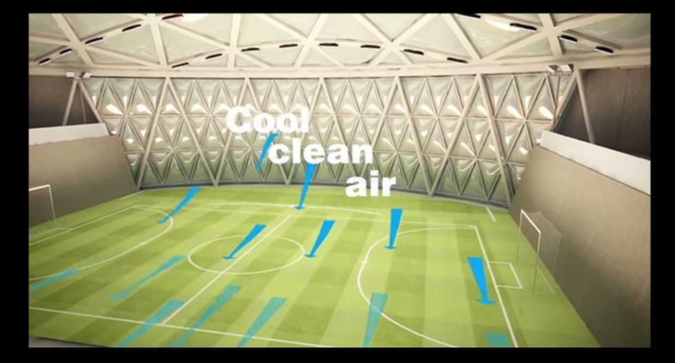 Qatar presenta nuevo sistema de refrigeración para el Mundial 2022