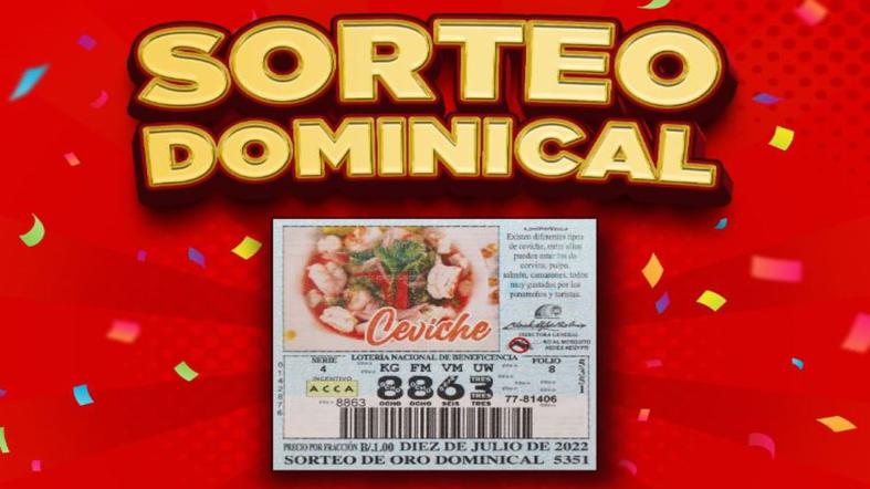 Lotería Nacional de Panamá, sorteo dominical: resultados del 10 de julio