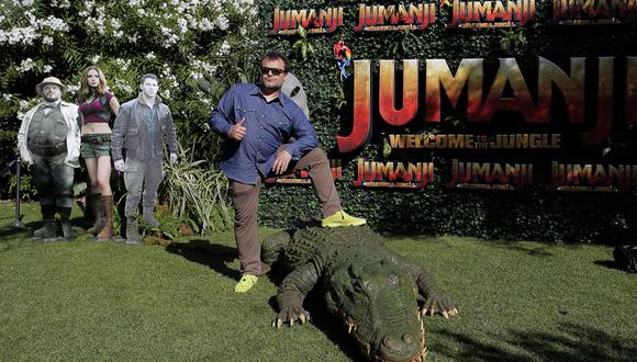 Jack Black en Barcelona durante rueda promocional de ""Jumanji: Welcome to the jungle"". (Foto: Reuters)