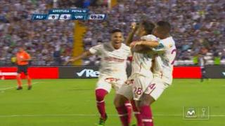 Gol de Guastavino tras pase de Edison Flores en Matute [VIDEO]