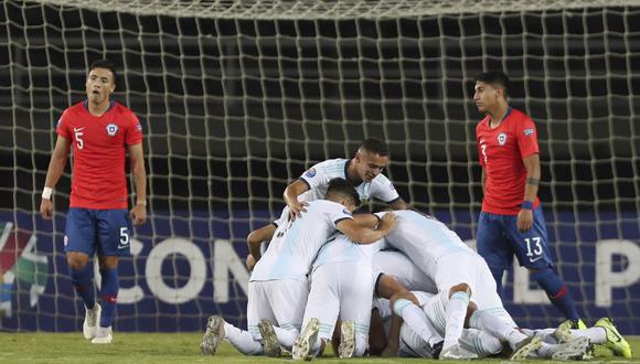 Argentina vs. Chile EN VIVO vía DirecTV Sports: por el Preolímpico Sudamericano Sub 23 Colombia 2020. (Foto: AFP)
