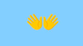 Qué significa el emoji de las manos abiertas en WhatsApp