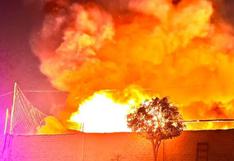 Incendio en Ate: seis personas heridas de gravedad y dos tienen el 70% del cuerpo quemado