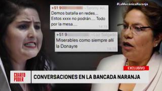 Fuerza Popular: difunden nuevas conversaciones del chat La Botica