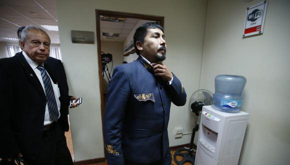 Elmer Cáceres afirmó que no puede haber diálogo con el Ejecutivo si es que no se suspende la licencia de construcción a Southern Copper. (Foto: Mario Zapata / GEC)