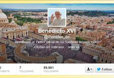 El papa Benedicto XVI se unió a Twitter 