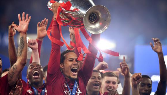 Virgil Van Dijk ganó la Champions League con el Liverpoo. | Foto: Agencias