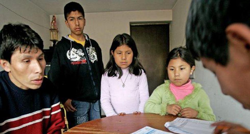 Los niños de 12 años a más responderán de manera autónoma y sin ayuda de sus padres a las preguntas que el empadronador les formulará durante los Censos Nacionales 2017. (Foto: Andina)