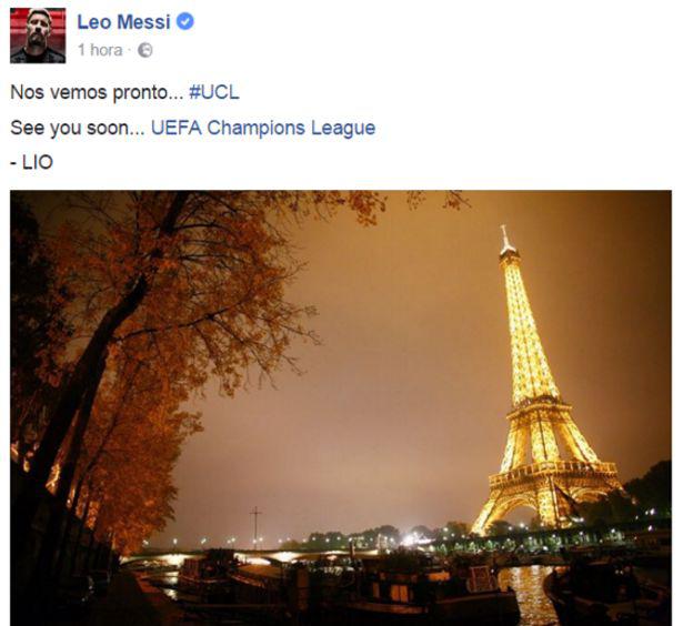 Messi y su mensaje tras conocer que Barcelona jugará ante PSG - 2