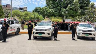 Mininter entrega de patrulleros a PNP para combatir delincuencia en Cajamarca