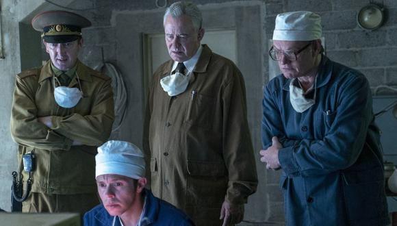 Una escena del cuarto episodio de Chernobyl, 
la aclamada serie de la cadena HBO.