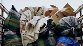 La Victoria: delincuentes son detenidos tras robar sacos de ropa para revender en la Av. México | VIDEO 