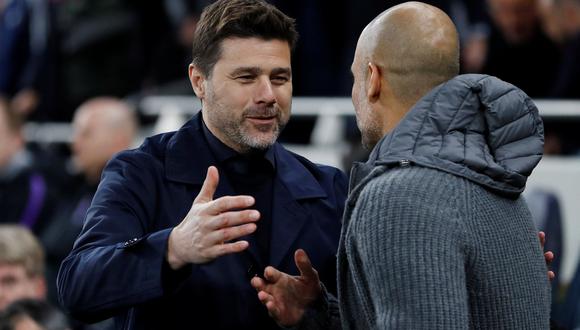 Champions League: el historial de Guardiola vs. Pochettino en el City y Tottenham. (Foto: AFP)