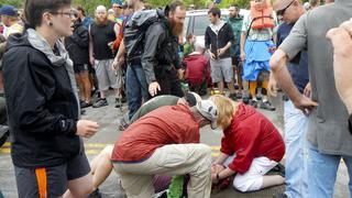EE.UU.:Vehículo embiste desfile en Virginia y deja al menos 60 heridos