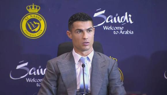 Cristiano Ronaldo fue presentado oficialmente esta tarde por el Al-Nassr