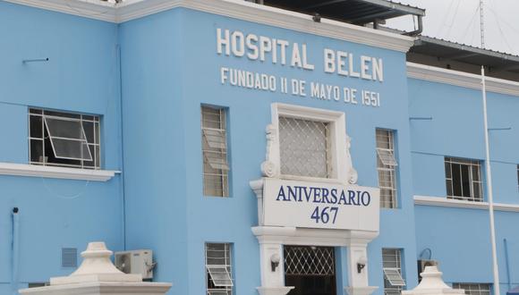 Los delincuentes heridos fueron trasladados al Hospital Belén. (Foto: Johnny Aurazo)