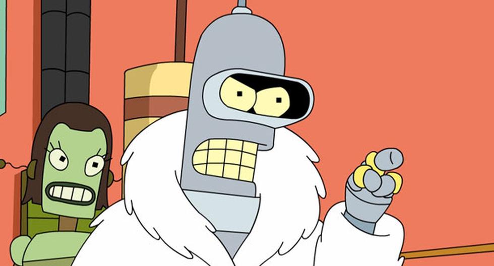 Bender es uno de los personajes más recordados de Futurama. (Foto: Difusión)