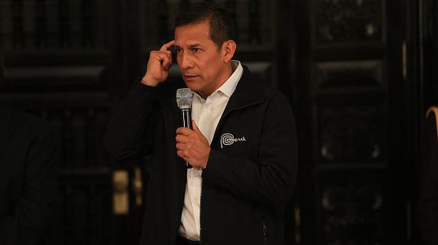 La aprobación de Ollanta Humala bajó cuatro puntos en un mes - 1