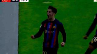 Gol de Gavi para Barcelona vs. Real Madrid por El Clásico: Supercopa 2023