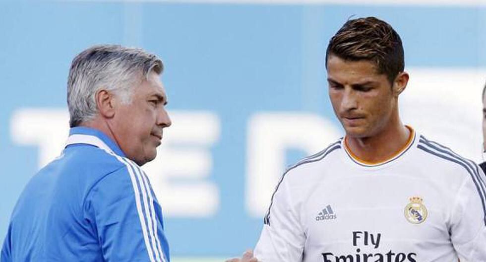 Carlo Ancelotti habló de Cristiano Ronaldo y como llega al clásico. (Foto: Getty Images)