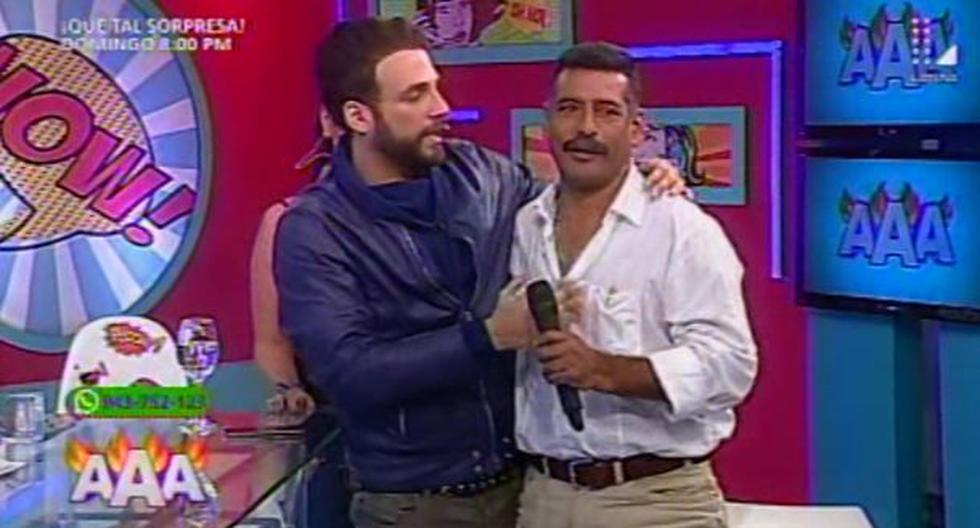 Dayana Valenzuela presentó a su padre y Peluchín lloró en vivo al ver que este la respaldaba. Revive este emotivo momento aquí. (Foto: Latina)