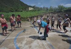 Guatemala: Así se disputa el curioso juego de la pelota maya