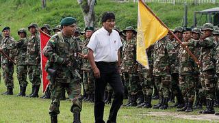 Evo Morales considera que el Perú ha fracasado en lucha contra narcotráfico