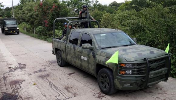 México: balacera entre militares y sicarios deja siete muertos. (Foto: Twitter)