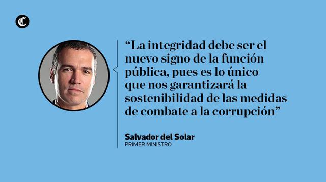 El presidente del Consejo de Ministros, Salvador del Solar, solicitó la confianza del Congreso este jueves. (Diseño: El Comercio)