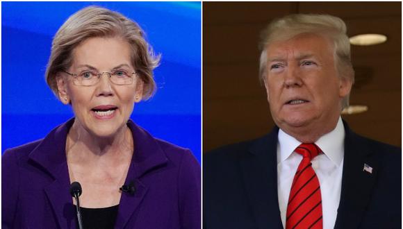 La senadora Elizabeth Warren fue este martes el principal blanco de los ataques en el cuarto debate demócrata, cuyos participantes mostraron unidad en cuanto a la investigación previa a un juicio político a Donald Trump. (Reuters)