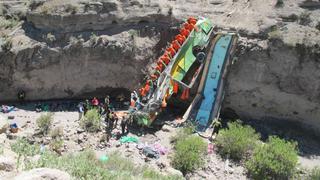 Cusco: más de 20 muertos deja caída de un bus en un abismo