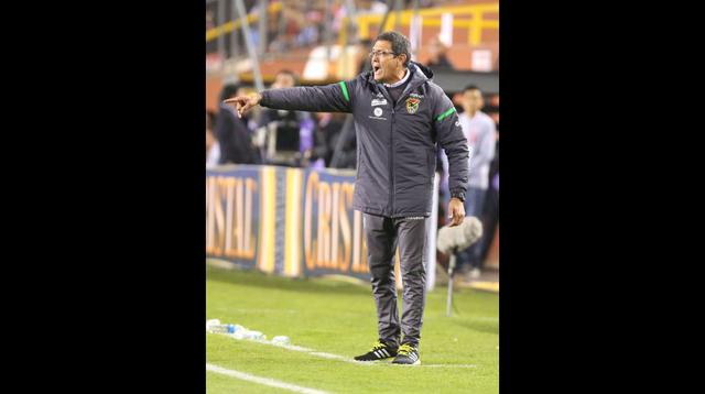 Mauricio Soria, técnico de Bolivia. (Foto: agencias)