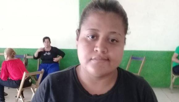 La hondureña Dayana Ávila es una de las miles de migrantes que busca entrar a Estados Unidos.