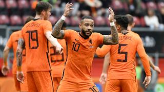Holanda vapuleó 3-0 a Georgia y mete miedo de cara a la Eurocopa