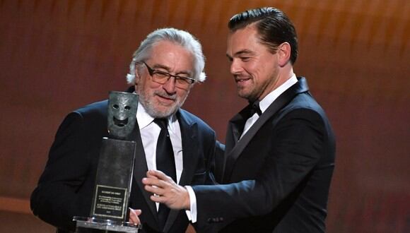 Leonardo DiCaprio y Robert De Niro subastan participar en rodaje de Martin Scorsese. (Foto: AFP)
